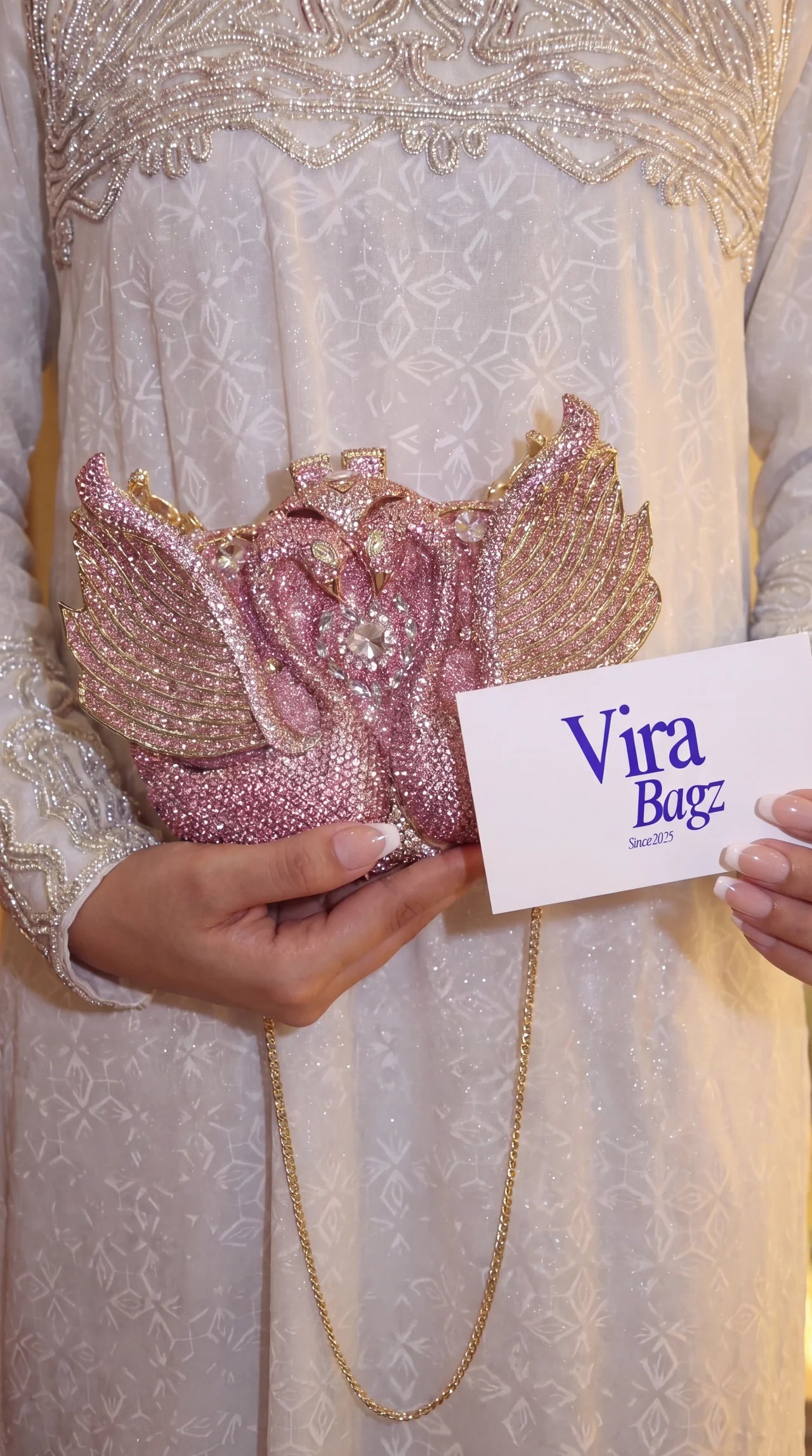 Swan Muse Clutch