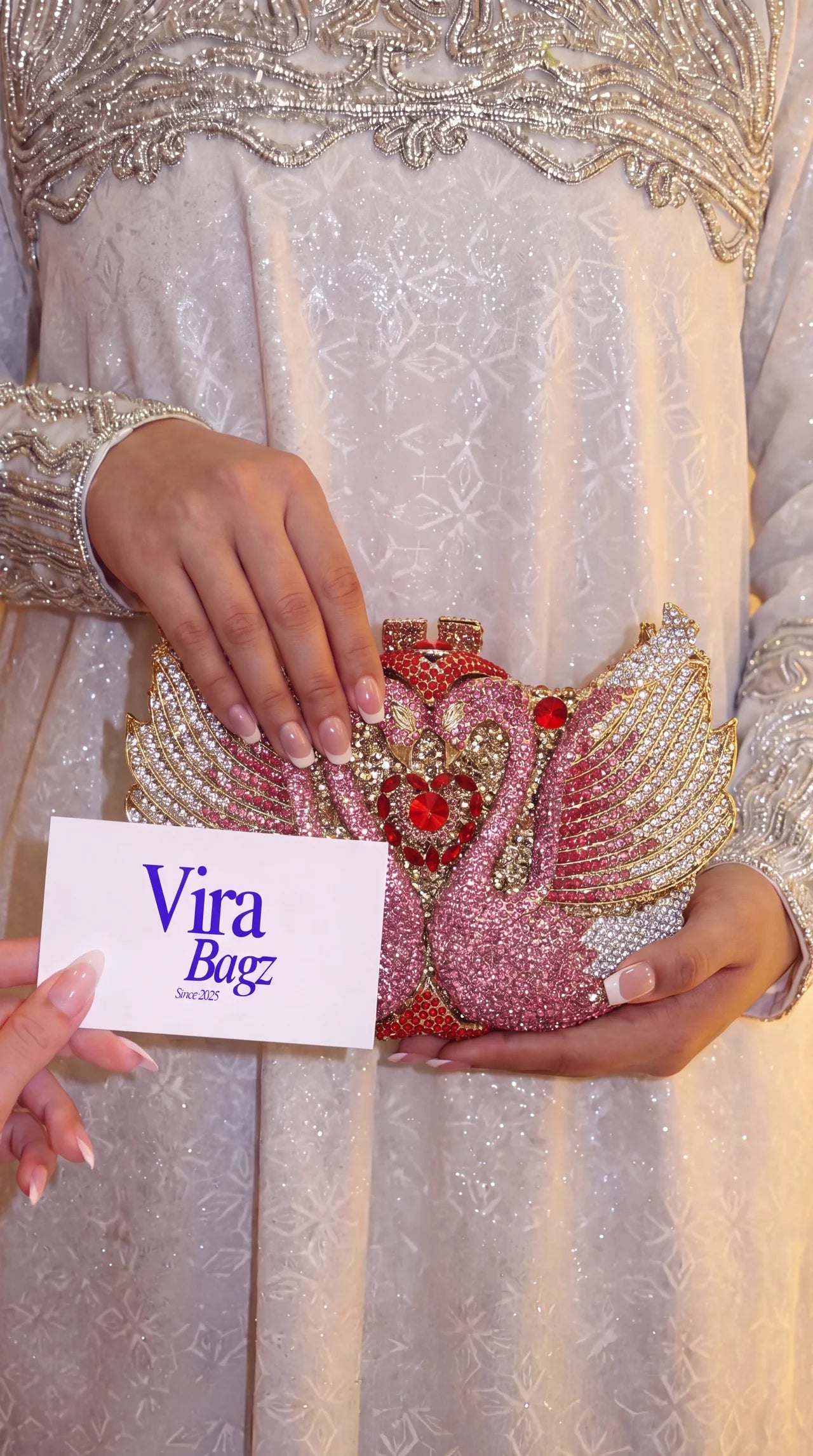 Swan Muse Clutch